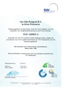 VCA Verklaring