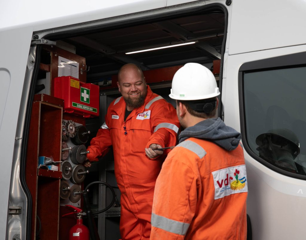 Support service vanuit VDR op locatie