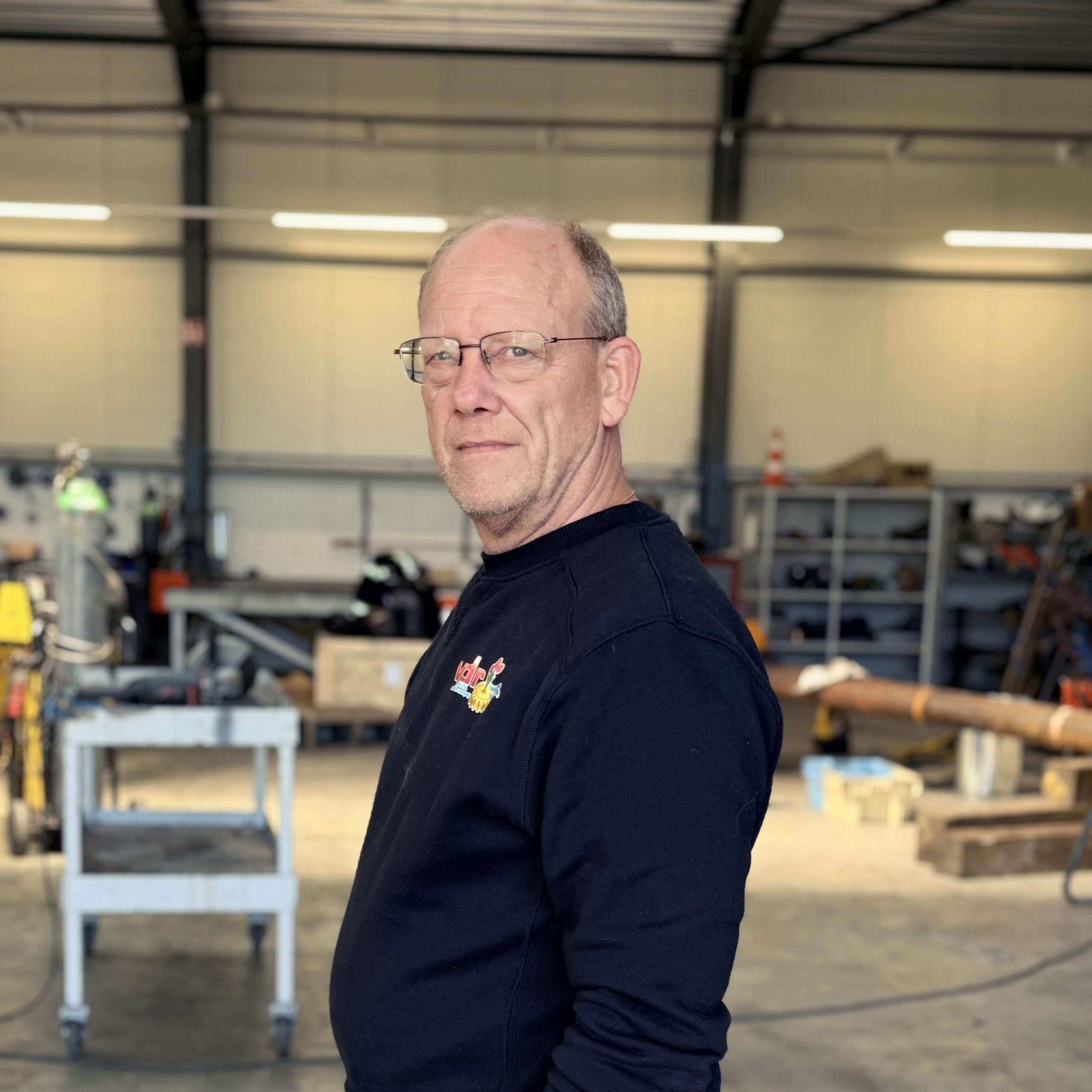 Marco Lulofs, General manager van VDR-AP Metaalconstructiebedrijf in Anna Paulowna